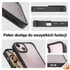 Katonai szintű tanúsítvánnyal rendelkező PanzerGlass ClearCase iPhone 15 tok - Átlátszó & Fekete thumbnail
