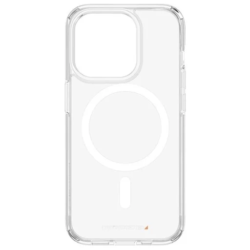 PanzerGlass HardCase MagSafe D3O katonai minősítéssel iPhone 15 Pro-hoz - Átlátszó tok - 2