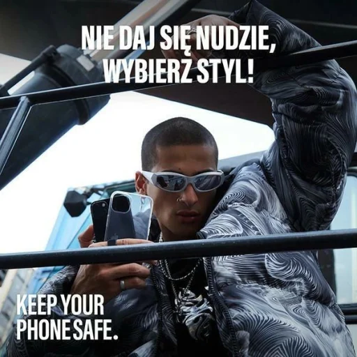 SAFE by PanzerGlass újrahasznosított TPU tok iPhone 15 Plus - átlátszó tok - 8