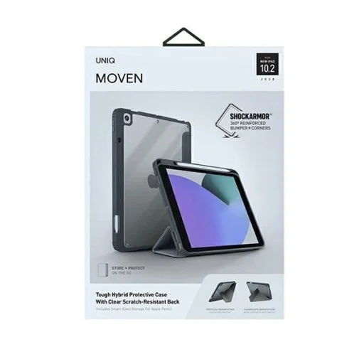 Uniq Moven tok iPad 10.2" (2021/2020/2019) - szürke - 11