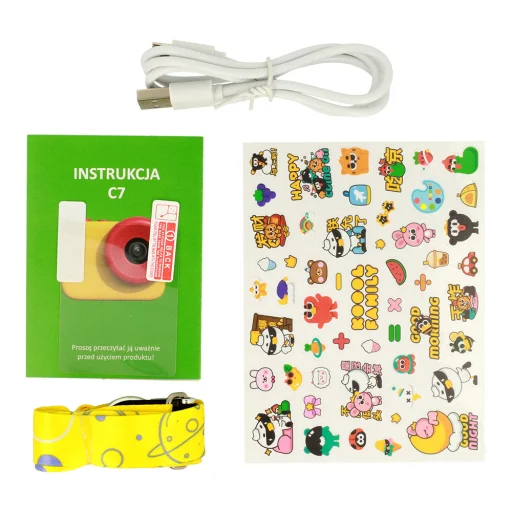 Gyerekeknek szánt digitális fényképezőgép C7 Nyuszi - 9