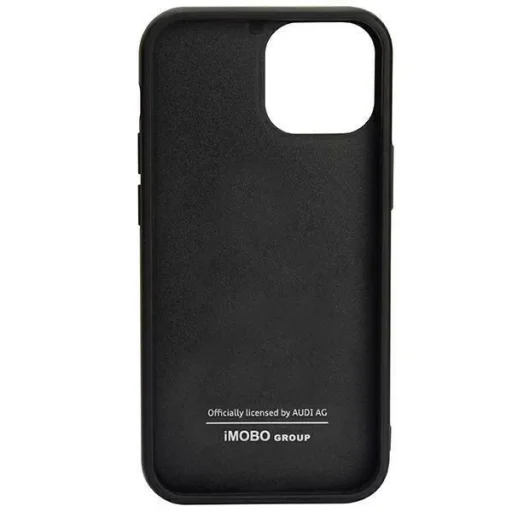  iPhone 11 / Xr 6.1" fekete/fekete Audi Carbon Fiber Stripe keménytok AUS-TPUPCIP11-R8/D1-BK - 4