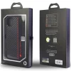  iPhone 12/12 Pro 6.1" fekete/fekete Audi Carbon Fiber Stripe kemény tok thumbnail