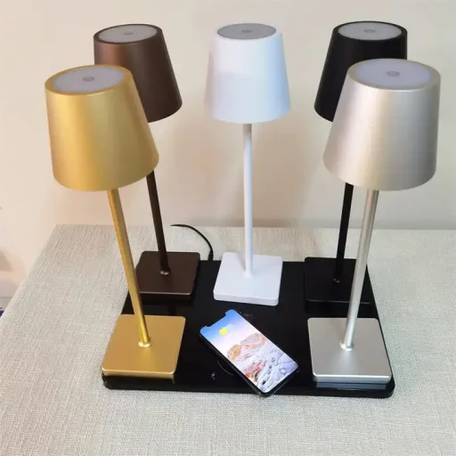 Night lamp WDL-02 vezeték nélküli fekete - 5