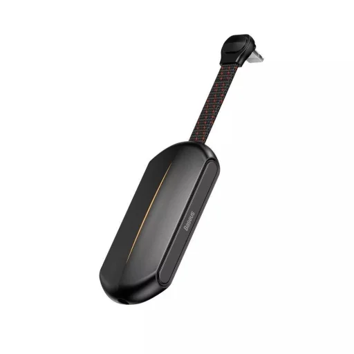 Baseus Adapter Gamo L47 - Lightning apa csatlakozó 2xLightning + 3,5 mm jack anya csatlakozó - 2A (CALL47-01) fekete - 4