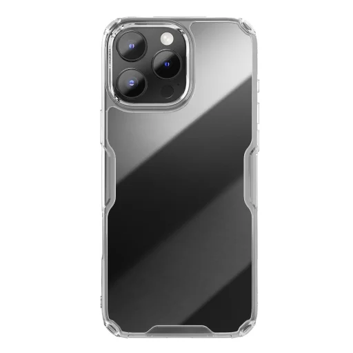 Nillkin Nature Pro tok iPhone 16 Pro - átlátszó és fehér - 1