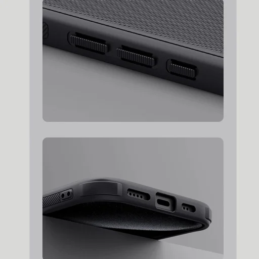 Nillkin Super Frosted PRO hátlapi tok Apple iPhone 16 Pro-hoz, fekete - 17