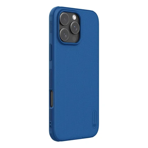 Nillkin Super Frosted Shield Pro tok iPhone 16 Pro - kék - 3