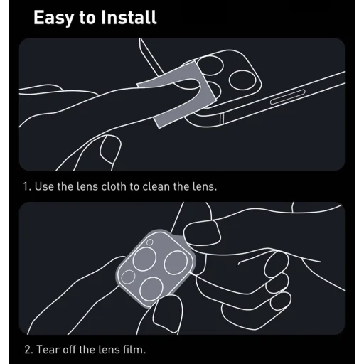 Edzett üveg HARD SILK PRINT kamerára (LENCSE) Samsung Galaxy S23 FE készülékhez (sziget) - 8