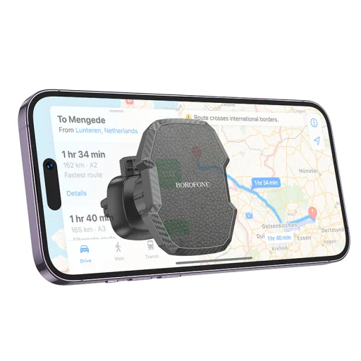 Borofone Car holder BH110 Adelante mágneses autós telefontartó szellőzőrácsra, fekete - 3