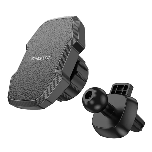 Borofone Car holder BH110 Adelante mágneses autós telefontartó szellőzőrácsra, fekete - 4