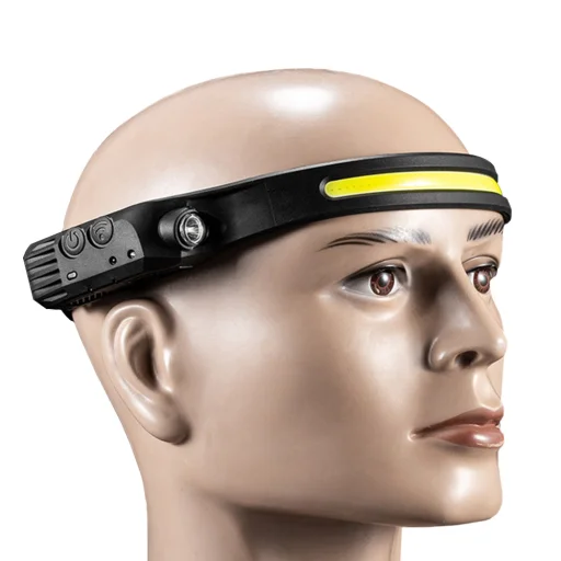 LED Fejlámpa W689-1 vízálló IPX4 - 2