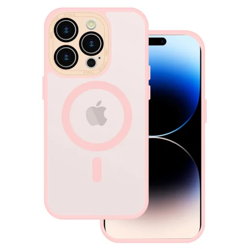 Tel Protect Magmat tok iPhone 13 Pro Max Pink - 1
