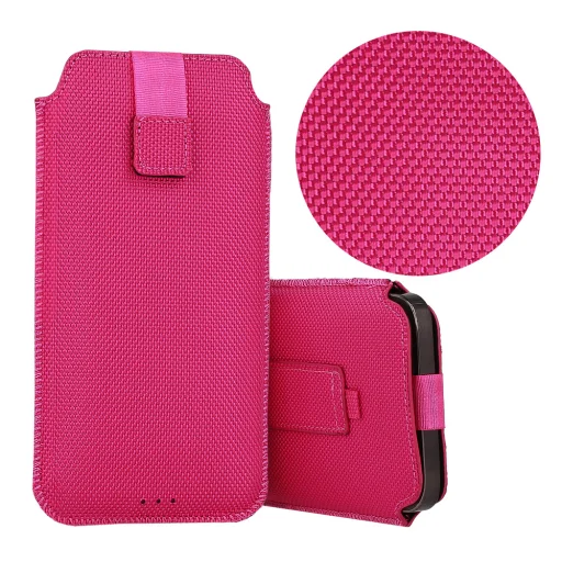HIT Pouch tok (Méret XL) Iphone 14/14 Pro/Iphone 15/15 Pro/Samsung S23/S23 Plus/S24/S24 Plus/A15/A54 5G design 2 rózsaszín - 1