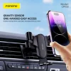 Foneng Car holder CP100 gravity szellőzőre erősíthető autós telefontartó fekete thumbnail