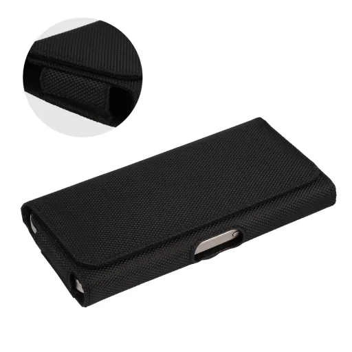 HIT övtok (Méret XXL) Samsung S24 Ultra/A14 5G/Xiaomi Redmi 12C design 2 fekete (172x83 mm) - 5