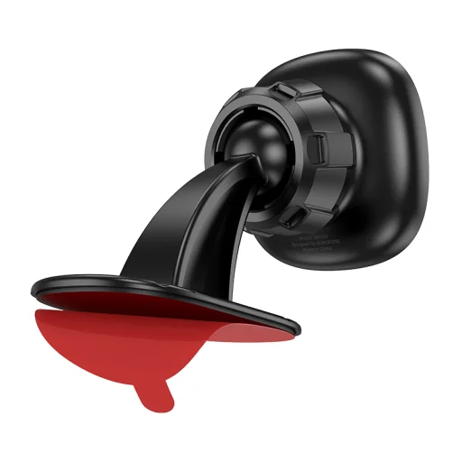 Borofone BH103 Cloud mágneses autós telefontartó, fekete, ragasztható talp - 6