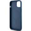 Original Case GUESS hardcase 4G Collection Leather Metal Logo MagSafe GUHMP15MG4GFRB iPhone 15 Plus/14 Plus tok kék thumbnail