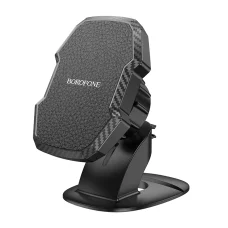 Borofone autós tartó BH111 Adelante mágneses, ragasztós talppal fekete