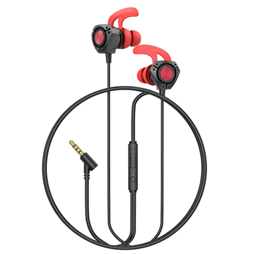 Borofone fülhallgató BM81 Happy gaming mikrofonnal fekete - 6