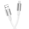 Borofone Cable BX82 Bountiful - USB to Micro USB - 2,4A 1 méter fehér - 1