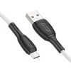 Borofone Kábel BX86 Advantage - USB to Micro USB - 2,4A 1 méter fehér - 2