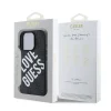  iPhone 16 Pro fekete Guess PU Leather 4G Big Love Logo MagSafe tok thumbnail