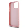  iPhone 16 Pro Max Pink Guess PU Fixed Glitter 4G Metal Logo tok thumbnail