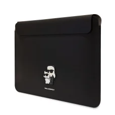Karl Lagerfeld Saffiano Karl és Choupette Laptop Sleeve 15/16" Fekete