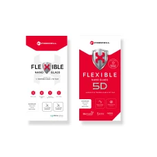 Forcell Flexible Nano Glass 5D iPhone XS Max/11 Pro Max fekete üvegfólia