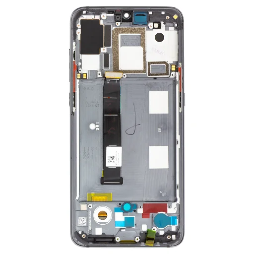 LCD kijelző + érintő képernyő + előlapi burkolat Xiaomi Mi9 fekete - 2