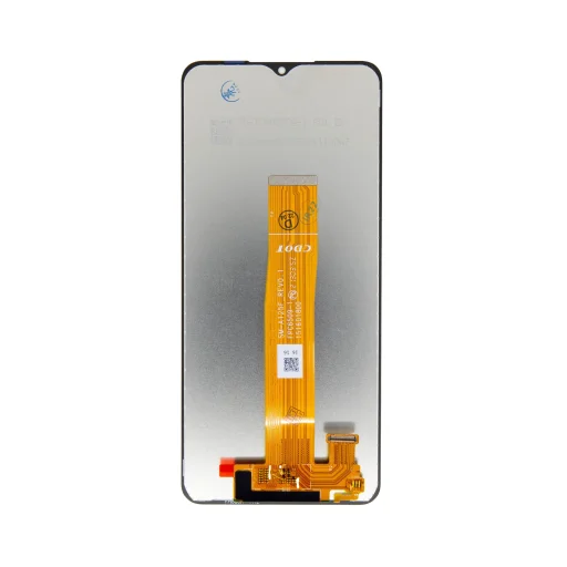 LCD kijelző + Érintőegység Samsung A125 Galaxy A12 Fekete - 2