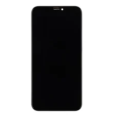 iPhone X LCD Kijelző + Érintőegység Fekete Soft OLED