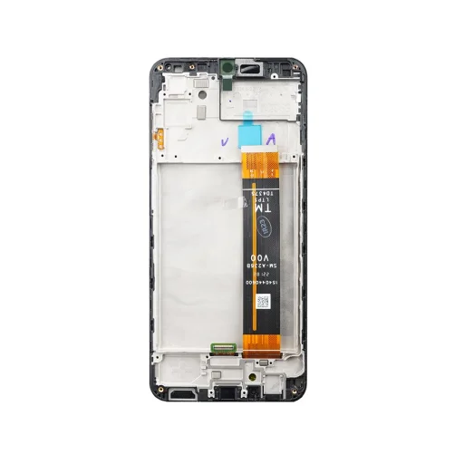 LCD kijelző + Érintőpanel + Előlap Samsung A236 Galaxy A23 5G Fekete - 2