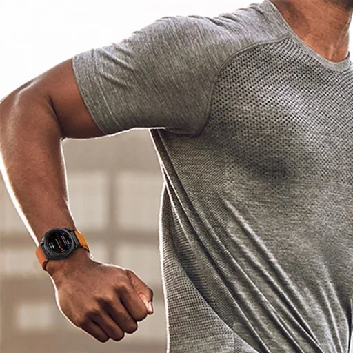 Tech-Protect Nylon Pro óraszíj Garmin Fenix ​​3 / 5X / 3HR / 5X Plus / 6X / 6X Pro / 7X - Fekete - 3