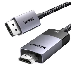 DisplayPort to HDMI kábel Ugreen DP115, 8k 60 Hz, 2m (fekete)