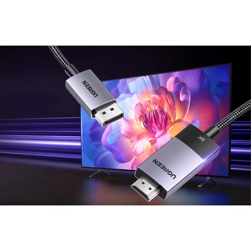 DisplayPort to HDMI kábel Ugreen DP115, 8k 60 Hz, 2m (fekete) - 5