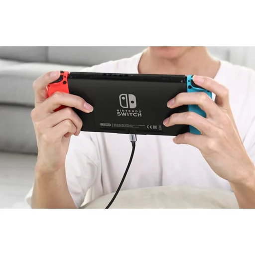 Ugreen US255 USB-C to USB-C kábel, 3m, 60W, szögletes (fekete) - 3