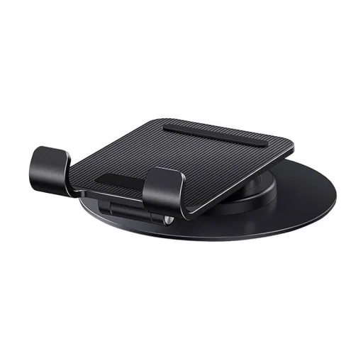 Ugreen LP805 asztali okostelefon/tablet tartó állvány, 360 fokban forgatható (fekete) - 2