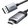 DisplayPort to HDMI kábel Ugreen DP119, 4K 60Hz, 3m (fekete) thumbnail