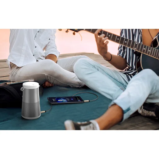 AUX kábel 3.5mm Ugreen AV125, aranyozott, 3m (szürke) - 6