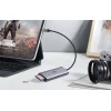 UGREEN CM511 5 az 1-ben USB-C hub, 3 portos USB3.0 + HDMI + TF/SD (szürke) - 4