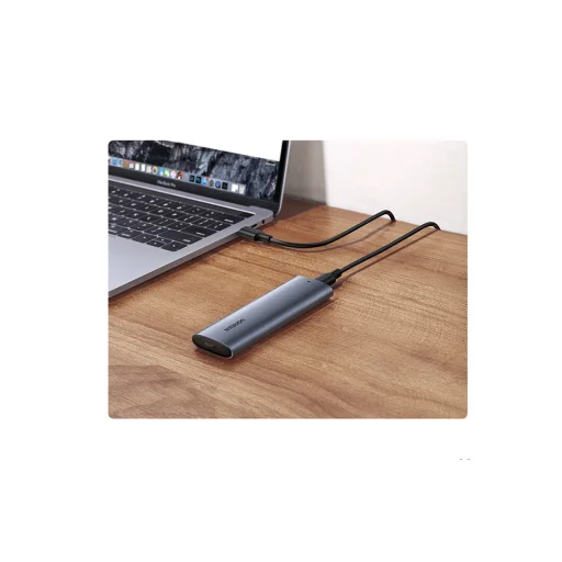 UGREEN CM400 M.2 B-Key merevlemez ház, NGFF, SATA (szürke) - 7