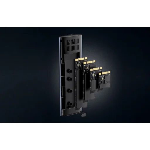 UGREEN CM400 M.2 B-Key merevlemez ház, NGFF, SATA (szürke) - 8