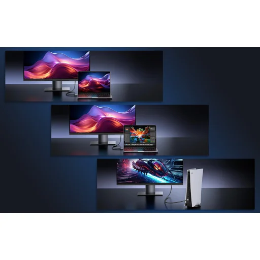 UGREEN 25911 8K HDMI-HDMI kábel, UHD, 3m (fekete) - 7