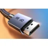 DisplayPort 1.4 kábel Ugreen DP120, 8K 60Hz, 32.4Gbps, 1m (fekete) thumbnail