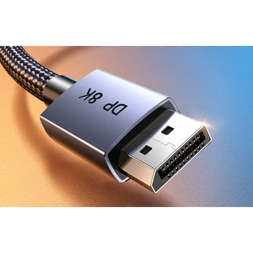 DisplayPort 1.4 kábel Ugreen DP120, 8K 60Hz, 32.4Gbps, 1m (fekete) - 3