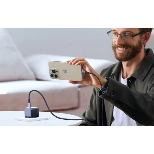 Ugreen Nexode Air 30W hálózati töltő, USB-C (szürke) - 4