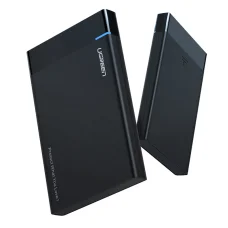 UGREEN US221 2,5 HDD / SSD külső meghajtó, SATA 3.0, USB-C, 50 cm (fekete)