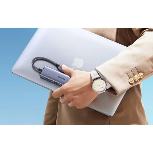 UGREEN Revodok CM511 Adapter hub USB-C - HDMI, 3x USB-A 3.0, SD/TF - 6